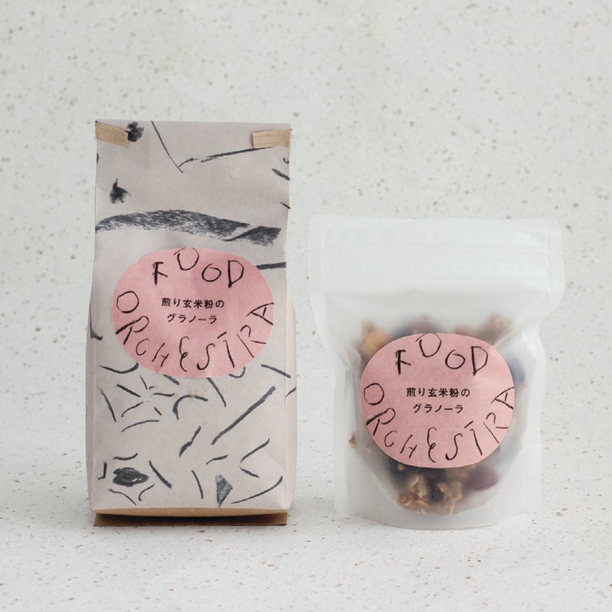 FOOD ORCHESTRAの展示風景